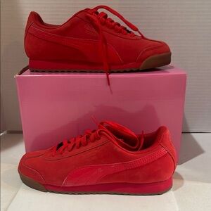 Puma Classic Red Sneakers